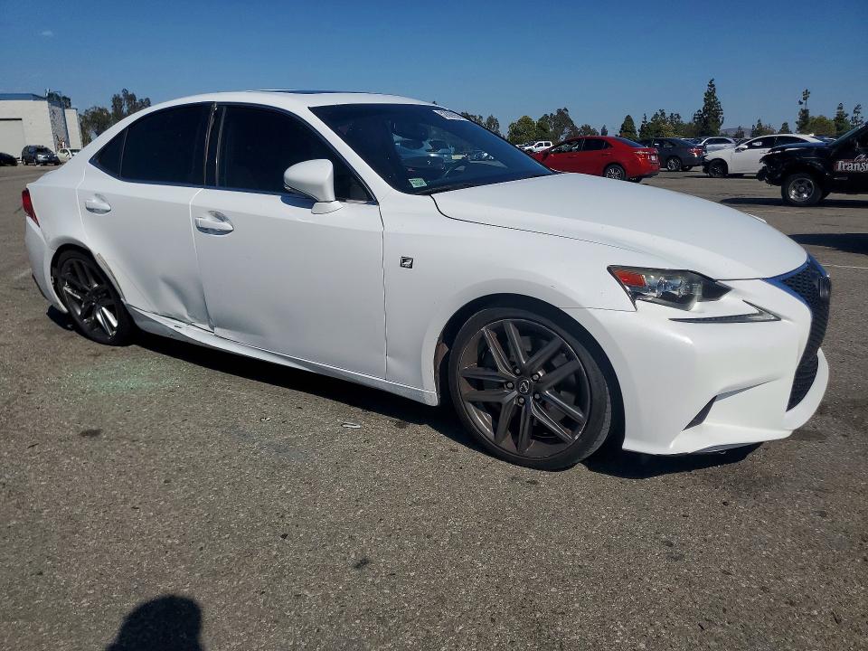 2014 Lexus Is VIN JTHBE1D2XE5010698 COPART salvage auction — SIDE, Ca - Salvage Certificate, sold $1,700 on 2026-07-23 (photo 4)
