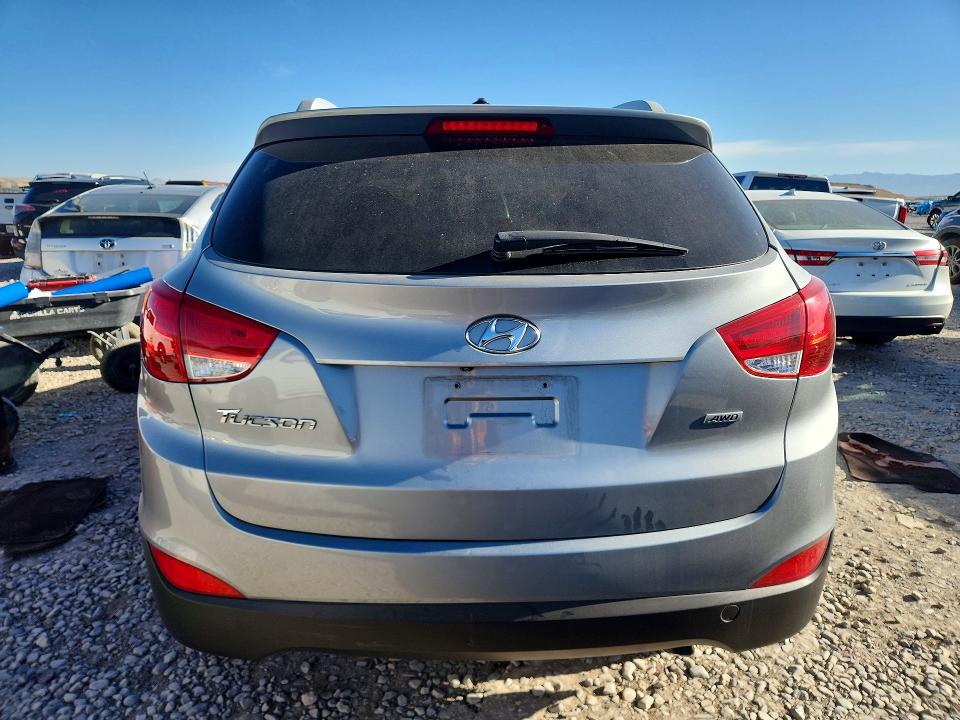 2015 Hyundai Tucson VIN KM8JUCAG4FU104283 COPART salvage auction — FRONT END, UT - SALVAGE CERTIFICATE, sold $1,300 on 2026-07-02 (photo 6)