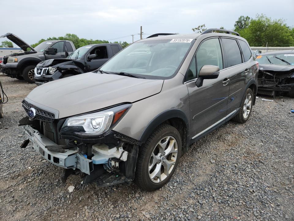 2017 Subaru Forester VIN JF2SJAWCXHH589201 COPART salvage auction — FRONT END, Nj - Cert Of Title-Salvage, sold $1,100 on 2026-07-21 (photo 1)