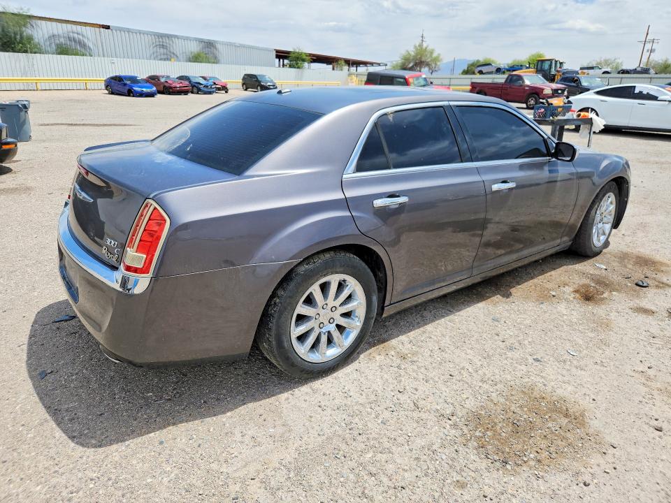 2014 Chrysler 300 VIN 2C3CCAET3EH105040 COPART salvage auction — WATER/FLOOD, Az - Cert Of Title - Salvage, sold $1,200 on 2026-07-10 (photo 3)