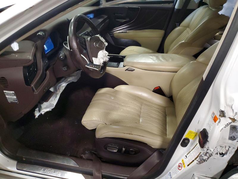 2018 Lexus Ls VIN JTHCYLFF2J5000538 COPART salvage auction — FRONT END, MI - CERTIFICATE OF TITLE, sold $5,200 on 2026-07-24 (photo 7)