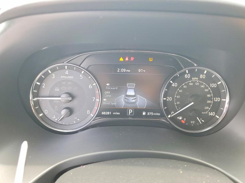 2022 Infiniti Qx80 VIN JN8AZ2BDXN9870139 COPART salvage auction — FRONT END, Ok - Cert Of Title-Salvage, sold $15,600 on 2026-08-12 (photo 9)