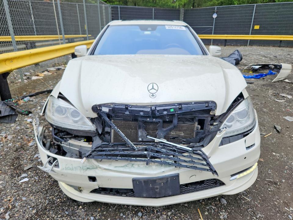 2010 Mercedes-benz S class VIN WDDNG8GB3AA316193 COPART salvage auction — FRONT END, MD - CERT OF SALVAGE > 75% DAMAGE (P), sold $950 on 2026-07-10 (photo 5)