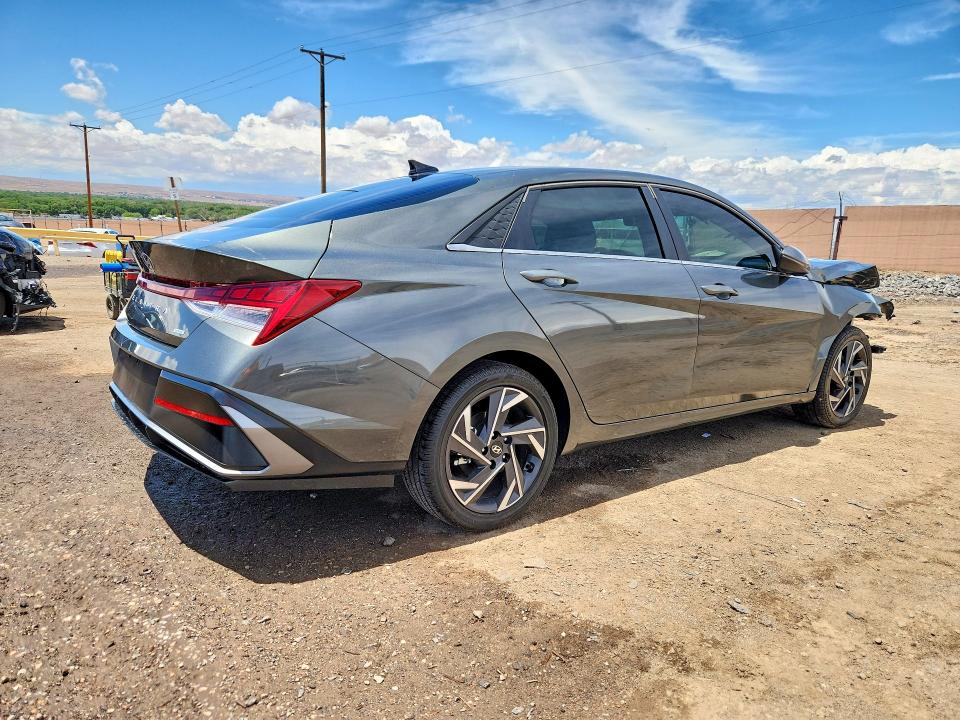 2025 Hyundai Elantra VIN KMHLN4DJ6SU161436 COPART salvage auction — FRONT END, Nm - Cert Of Title-Salvage, sold $6,800 on 2026-07-23 (photo 3)