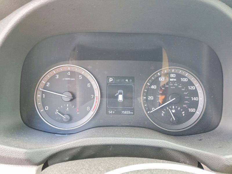 2017 Hyundai Tucson VIN KM8J3CA4XHU388417 COPART salvage auction — REAR END, Il - Salvage Certificate, sold $2,950 on 2026-07-07 (photo 9)
