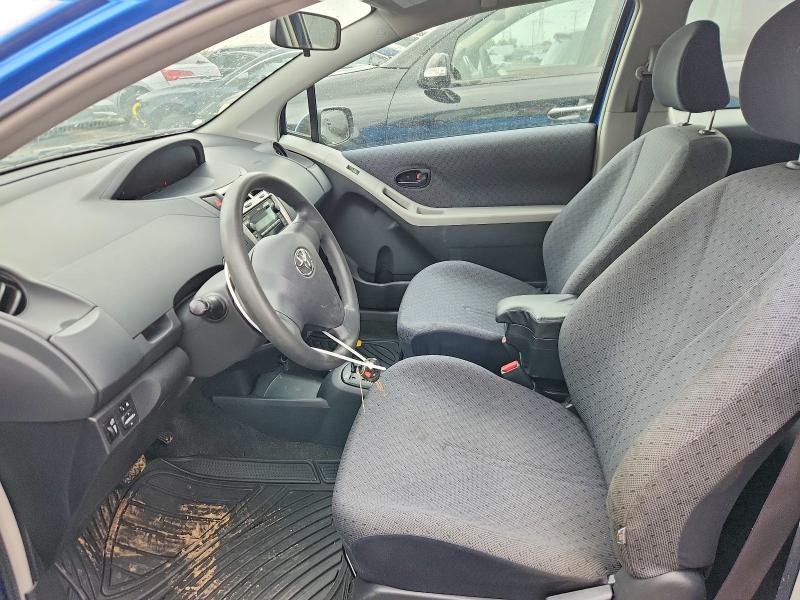 2011 Toyota Yaris VIN JTDJT4K39B5335256 COPART salvage auction — FRONT END, Il - Salvage Certificate, sold $775 on 2026-07-07 (photo 7)