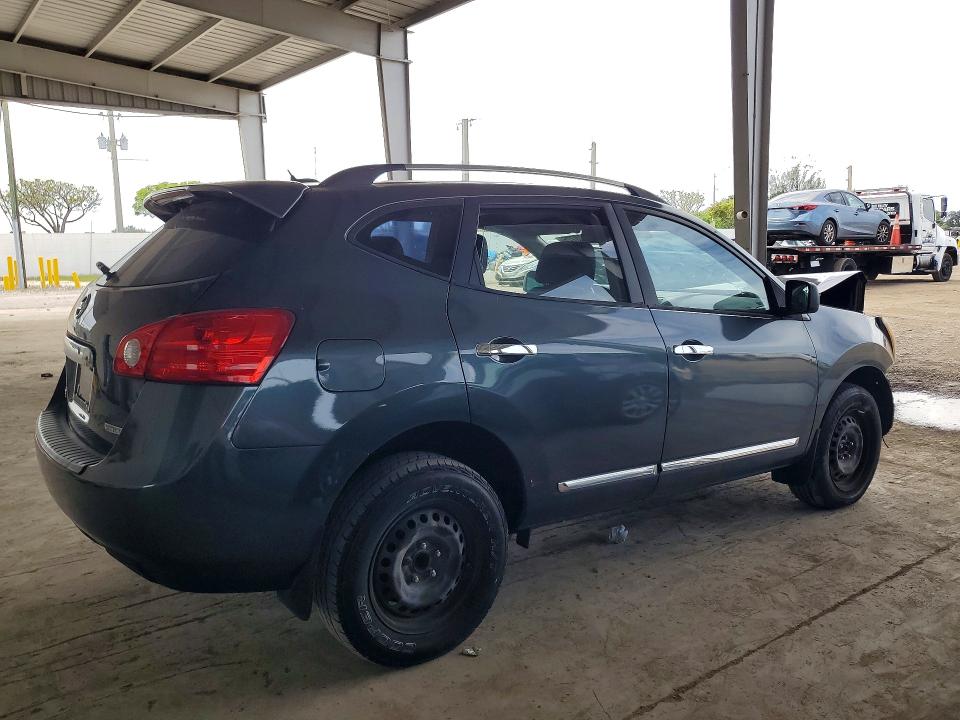2014 Nissan Rogue VIN JN8AS5MTXEW609847 COPART salvage auction — FRONT END, Fl - Cert Of Title Slvg Rebuildable, sold $650 on 2026-07-08 (photo 3)