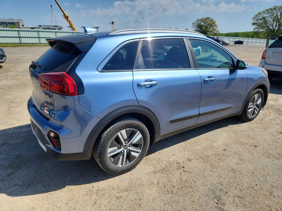 2020 Kia Niro VIN KNDCE3LC8L5364812 COPART salvage auction — HAIL, Id - Salvage Certificate Of Title, sold $200 on 2026-07-21 (photo 3)