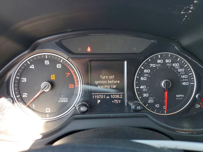 2016 Audi Q5 VIN WA1C2AFP5GA034838 COPART salvage auction — FRONT END, Pa - Certificate Of Salvage, sold $15 on 2026-07-27 (photo 9)