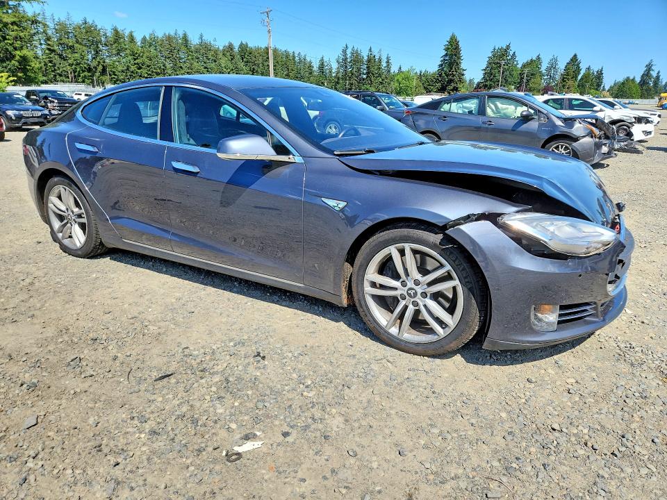 2015 Tesla Model s VIN 5YJSA1H20FFP70307 COPART salvage auction — FRONT END, Wa - Bill Of Sale, sold $2,100 on 2026-07-24 (photo 4)