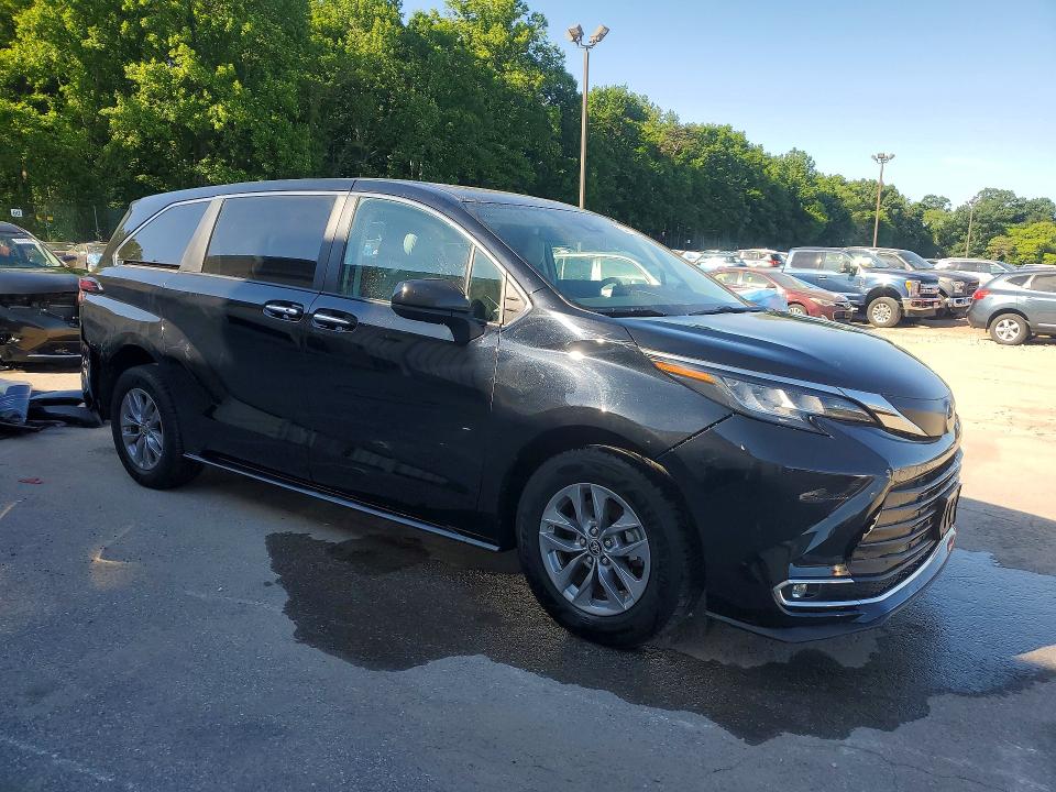 2023 Toyota Sienna VIN 5TDYSKFC7PS090684 COPART salvage auction — REAR END, Pa - Certificate Of Salvage, sold $12,200 on 2026-07-06 (photo 4)