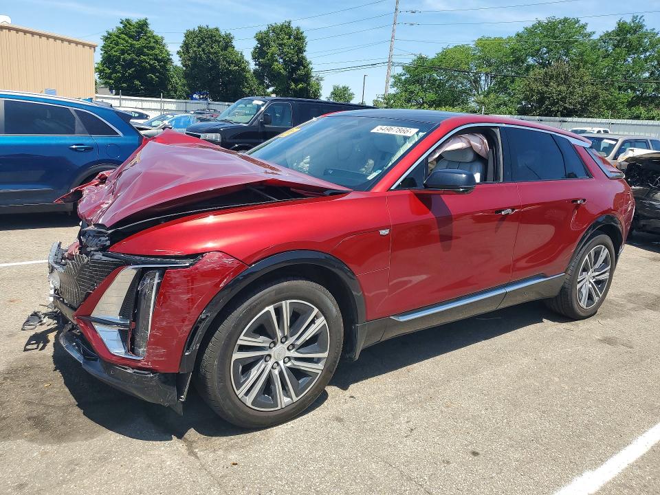 2024 Cadillac Lyriq VIN 1GYKPPRL9RZ108159 — COPART salvage auction photo