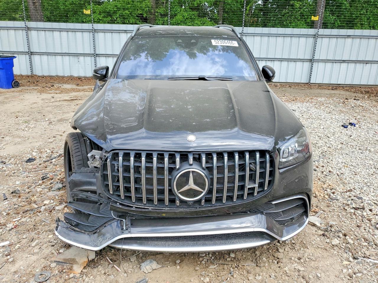2024 Mercedes-Benz GLS-Class VIN 4JGFF8KE3RB130612 COPART salvage auction — Front End, GA - CERT OF TITLE-SALVAGE, sold $52,000 on 2026-06-26 (photo 5)