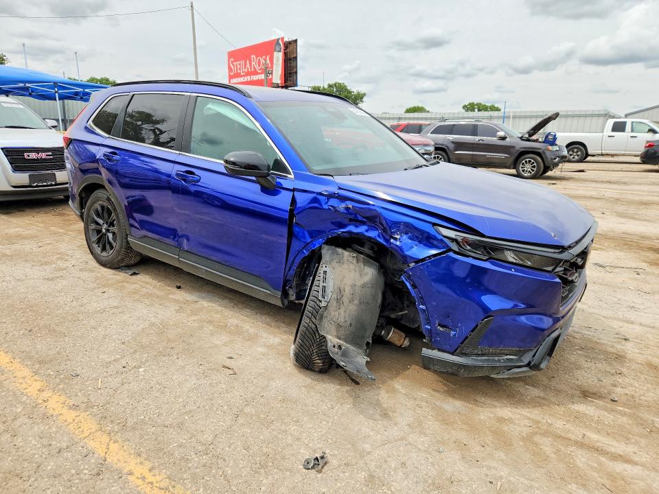 2024 Honda Cr-v VIN 7FARS6H89RE044208 COPART salvage auction — FRONT END, Ks - Cert Of Title-Salvage, sold $14,700 on 2026-07-06 (photo 4)