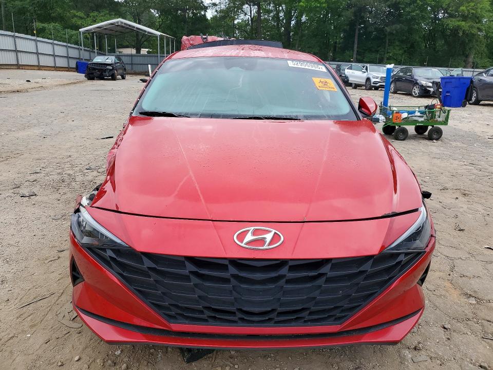 2023 Hyundai Elantra VIN 5NPLM4AG2PH114454 COPART salvage auction — ALL OVER, Ga - Cert Of Title-Salvage, sold $1,300 on 2026-07-24 (photo 5)