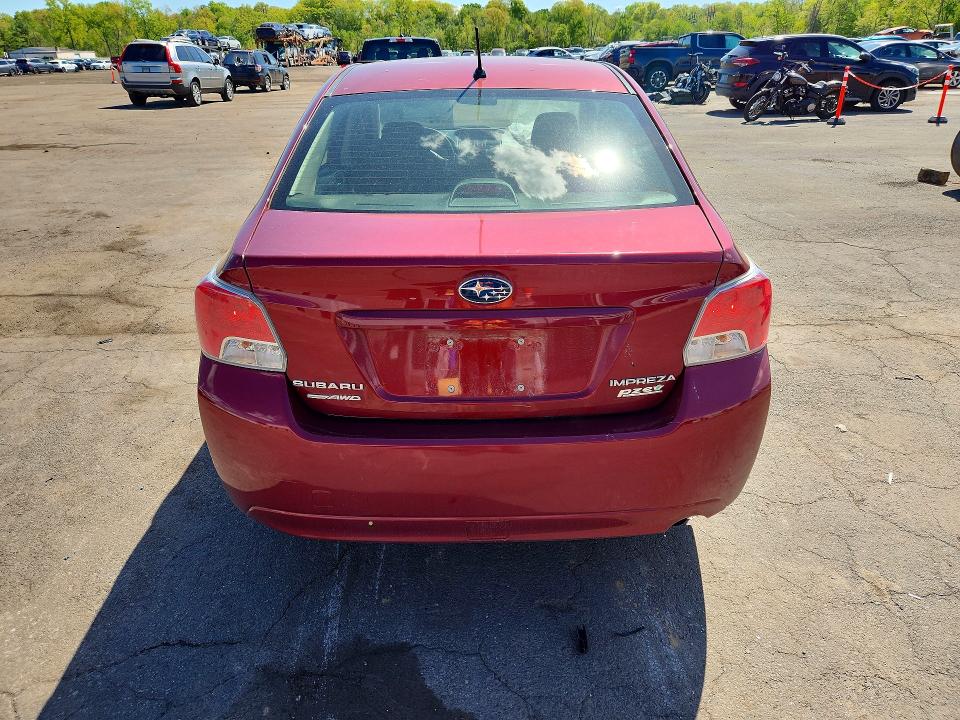 2014 Subaru Impreza VIN JF1GJAC67EH017099 COPART salvage auction — FRONT END, Ct - Cert Of Title-Salvage, sold $475 on 2026-07-10 (photo 6)