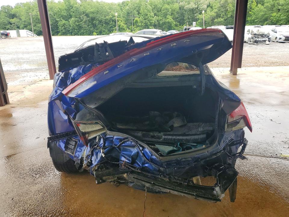 2022 Hyundai Elantra VIN 5NPLS4AG6NH057310 COPART salvage auction — REAR END, Ms - Certificate Of Title, sold $1,150 on 2026-07-02 (photo 6)