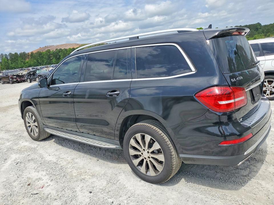 2017 Mercedes-benz Gls-class VIN 4JGDF6EE7HA744333 COPART salvage auction — FRONT END, Ga - Certificate Of Title, sold $5,100 on 2026-07-08 (photo 2)