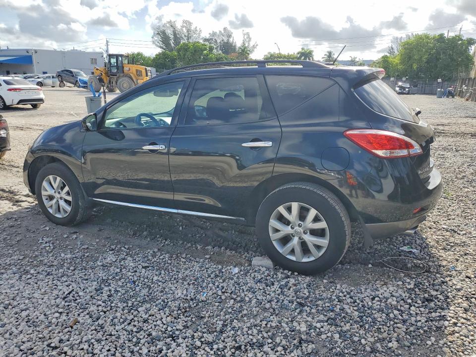 2011 Nissan Murano VIN JN8AZ1MW0BW150726 COPART salvage auction — MINOR DENT/SCRATCHES, FL - CERTIFICATE OF TITLE, sold $800 on 2026-07-02 (photo 2)