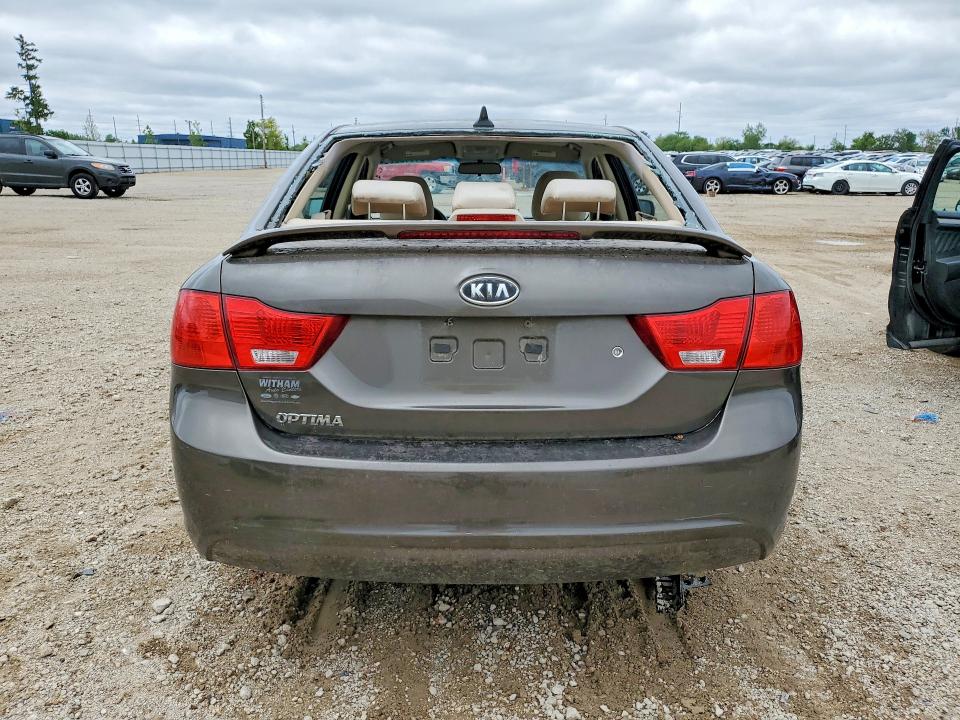 2010 Kia Optima VIN KNAGG4A8XA5452996 COPART salvage auction — FRONT END, Ia - Cert Of Title-Salvage Title, sold $425 on 2026-07-22 (photo 6)