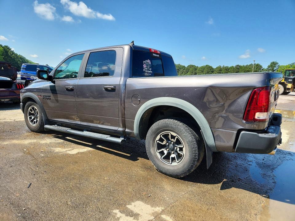 2017 Ram 1500 VIN 1C6RR7YT9HS552799 COPART salvage auction — REAR END, Tx - Certificate Of Title, sold $15 on 2026-07-09 (photo 2)