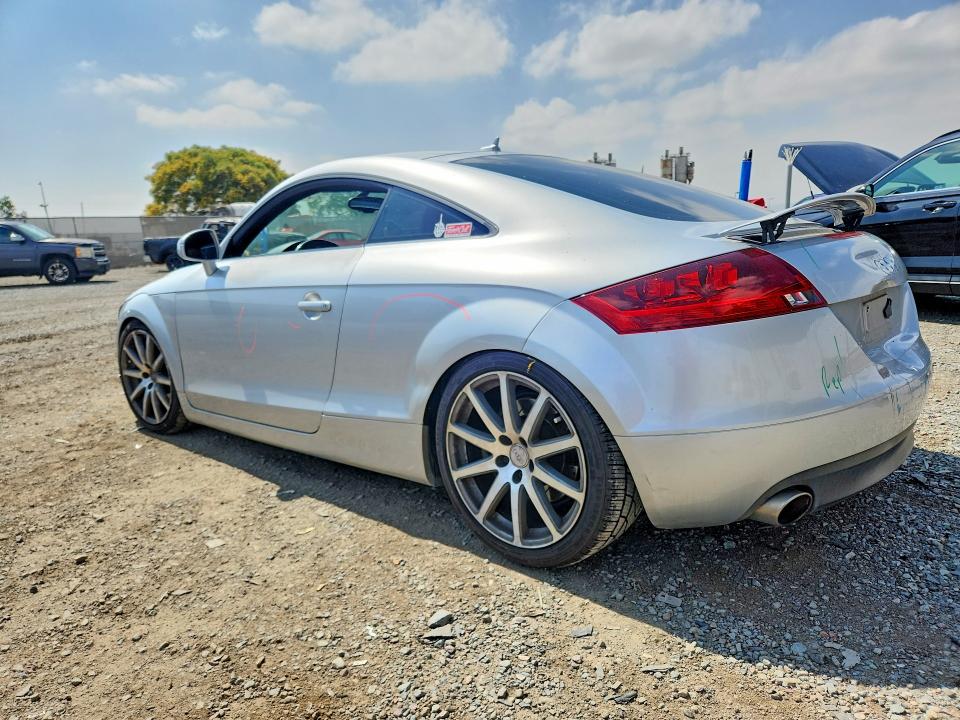 2008 Audi Tt VIN TRUDD38J281001618 COPART salvage auction — REAR END, Ca - Salvage Certificate, sold $2,600 on 2026-07-24 (photo 2)