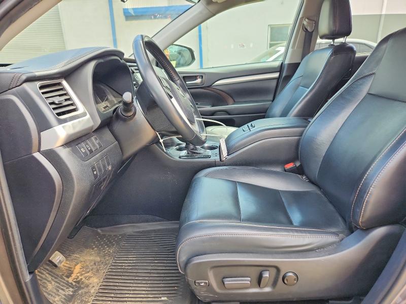 2019 Toyota Highlander VIN 5TDJZRFH1KS625714 COPART salvage auction — REAR END, Nj - Cert Of Title-Salvage, sold $8,200 on 2026-07-22 (photo 7)