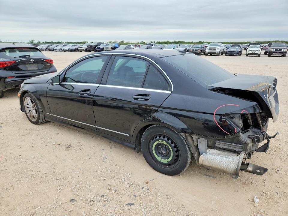 2014 Mercedes-benz VIN WDDGF4HB8EA937387 COPART salvage auction — REAR END, Mo - Salvage Certificate Of Title, sold $850 on 2026-07-09 (photo 2)