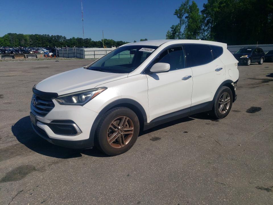 2017 Hyundai VIN 5NMZT3LB8HH027911 COPART salvage auction — REAR END, Nc - Salvage Certificate Of Title, sold $3,400 on 2026-07-02 (photo 1)