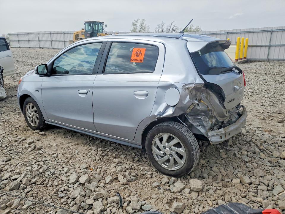 2017 Mitsubishi VIN ML32A4HJ8HH015050 COPART salvage auction — REAR END, Ks - Cert Of Title-Salvage, sold $600 on 2026-07-27 (photo 2)