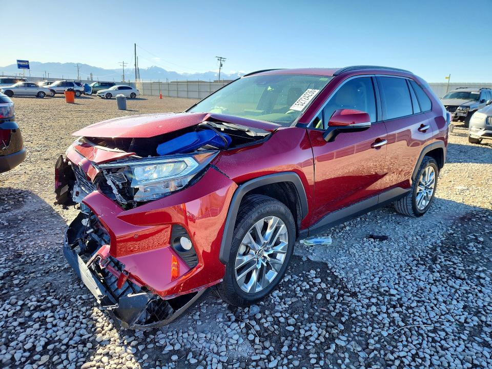 2019 Toyota Rav 4 VIN JTMN1RFV6KJ010300 — COPART salvage auction photo