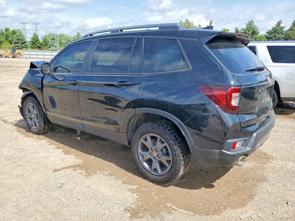 2024 Honda Passport VIN 5FNYF8H60RB021938 COPART salvage auction — FRONT END, Il - Salvage Certificate, sold $10,600 on 2026-07-21 (photo 2)