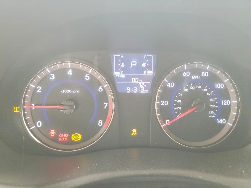 2015 Hyundai Accent VIN KMHCT4AE7FU884568 COPART salvage auction — SIDE, Ca - Dis/Dlr/Exp Only Clean Title, sold $1,000 on 2026-07-02 (photo 9)