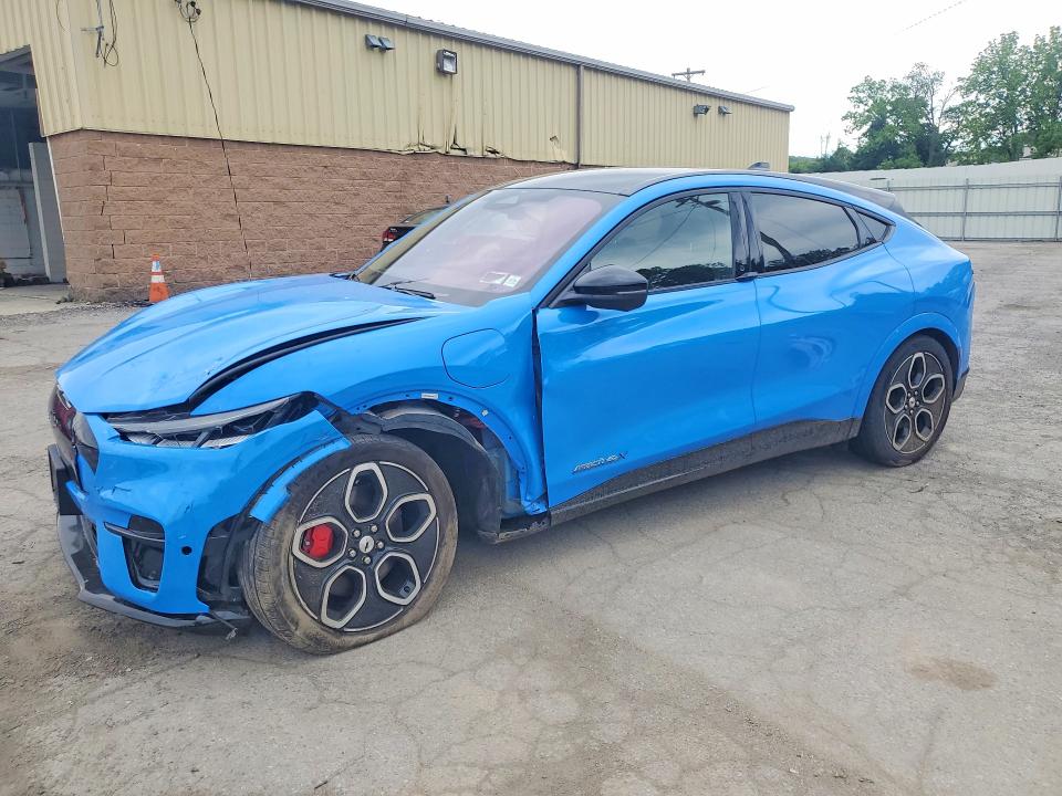 2022 Ford Mustang mach-e VIN 3FMTK4SE9NMA24935 — COPART salvage auction photo