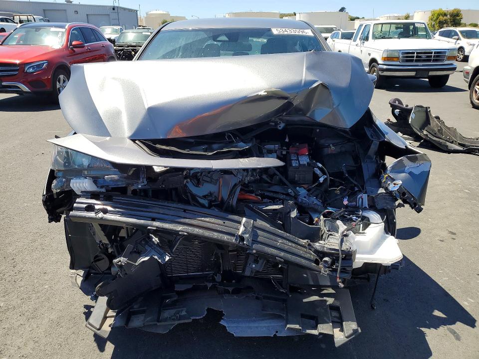 2025 Nissan Leaf VIN 1N4AZ1BV2SC550655 COPART salvage auction — FRONT END, Ca - Salvage Certificate, sold $825 on 2026-07-08 (photo 5)