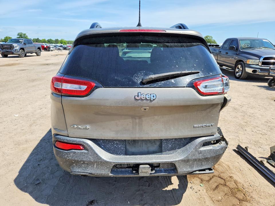 2017 Jeep VIN 1C4PJMAB5HW631760 COPART salvage auction — REAR END, Al - Cert Of Title-Salvage Title, sold $925 on 2026-07-09 (photo 6)