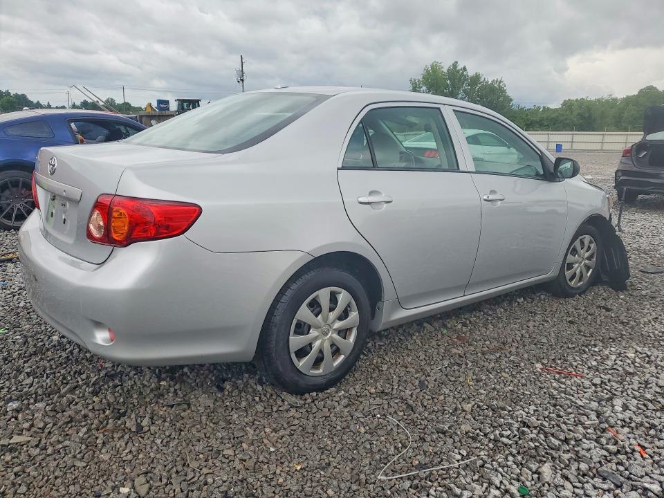 2009 Toyota Corolla VIN JTDBL40E799046288 COPART salvage auction — FRONT END, Al - Cert Of Title-Salvage Title, sold $175 on 2026-07-21 (photo 3)