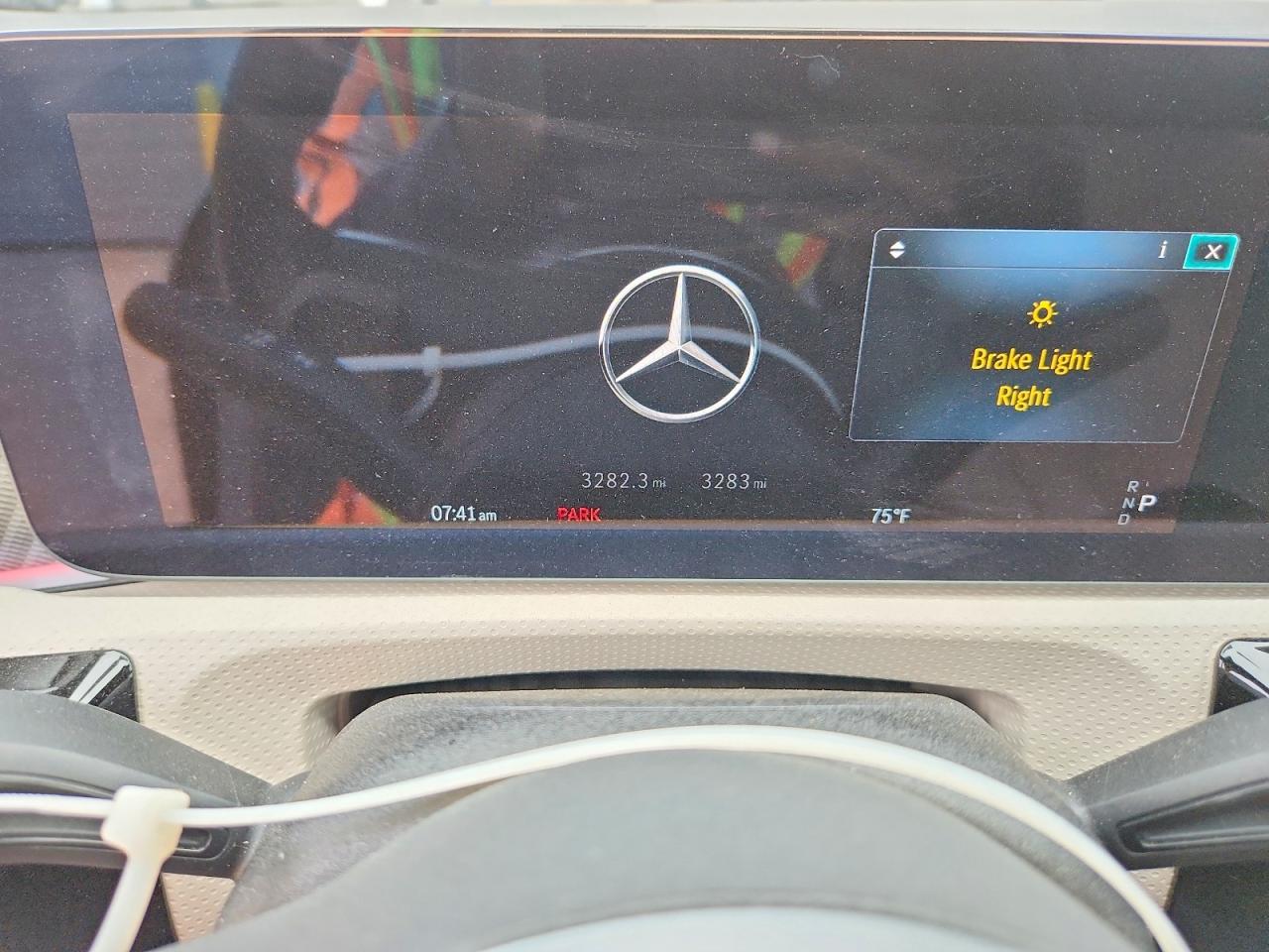 2025 Mercedes-Benz CLA-Class VIN W1K5J4GB0SN515318 COPART salvage auction — Rear End, TN - SALVAGE CERTIFICATE, sold $9,200 on 2026-07-09 (photo 9)