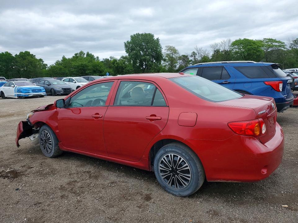 2009 Toyota Corolla VIN JTDBL40E69J003124 COPART salvage auction — FRONT END, Ia - Salvage W/Salvage History, sold $1,000 on 2026-07-17 (photo 2)