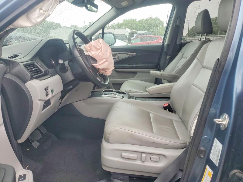2021 Honda Pilot VIN 5FNYF6H21MB014314 COPART salvage auction — FRONT END, OH - CERT OF TITLE-SALVAGE, sold $3,400 on 2026-07-02 (photo 7)