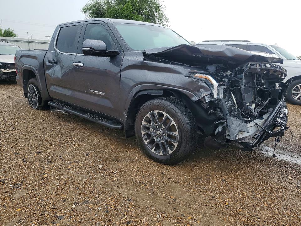 2026 Toyota Tundra VIN 5TF1A5ABXTX056070 COPART salvage auction — FRONT END, Tx - Salvage Vehicle Title, sold $18,100 on 2026-07-22 (photo 4)
