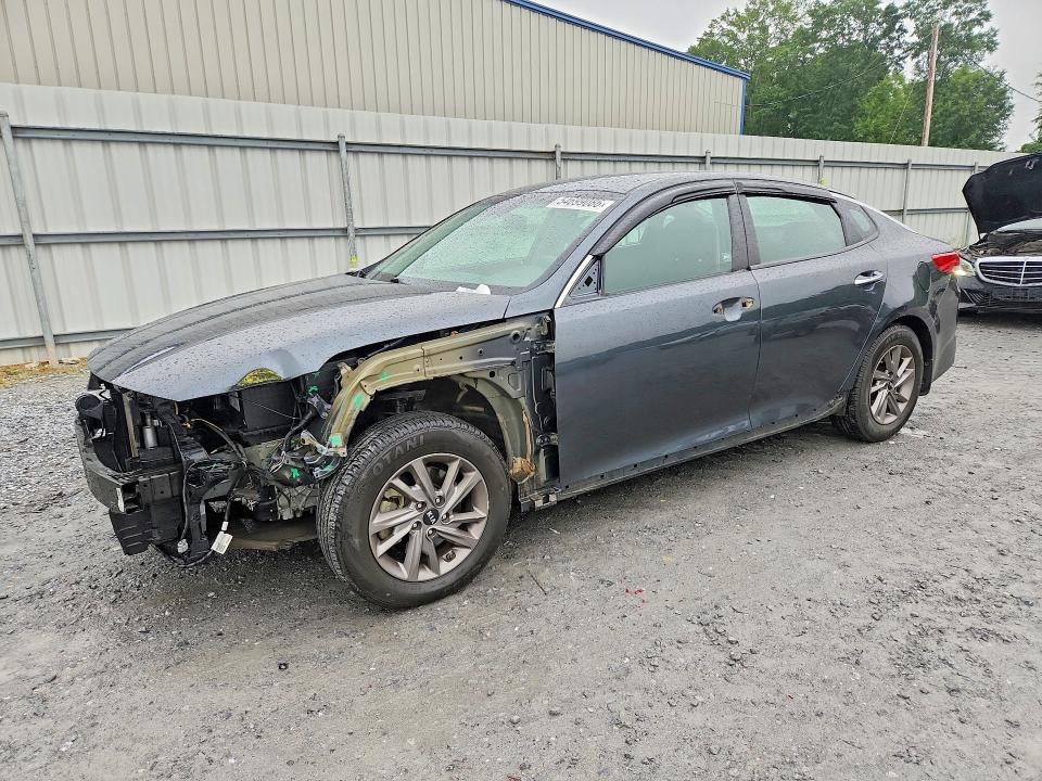 2019 Kia Optima VIN 5XXGT4L39KG377690 COPART salvage auction — FRONT END, NC - SALVAGE CERTIFICATE OF TITLE, sold $2,100 on 2026-07-08 (photo 1)