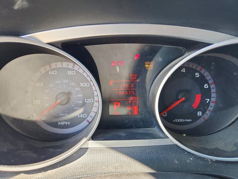 2007 Mitsubishi Outlander VIN JA4MT31X97Z008457 COPART salvage auction — FRONT END, Va - Certificate Of Title, sold $175 on 2026-07-22 (photo 9)