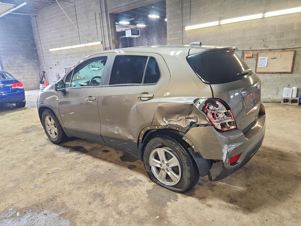 2020 Chevrolet Trax VIN KL7CJKSB9LB348695 COPART salvage auction — REAR END, Ny - Mv-907A Salvage Certificate, sold $1,750 on 2026-07-20 (photo 2)