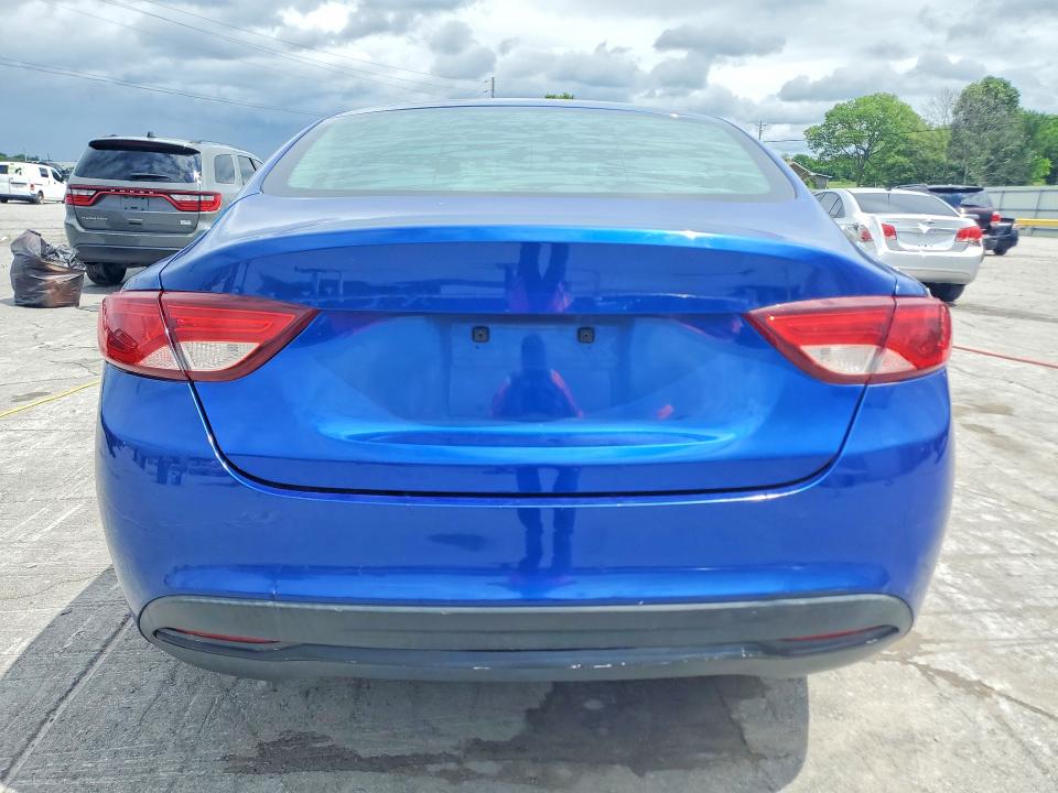 2015 Chrysler 200 VIN 1C3CCCAB0FN714118 COPART salvage auction — FRONT END, Tn - Salvage Certificate, sold $250 on 2026-07-13 (photo 6)