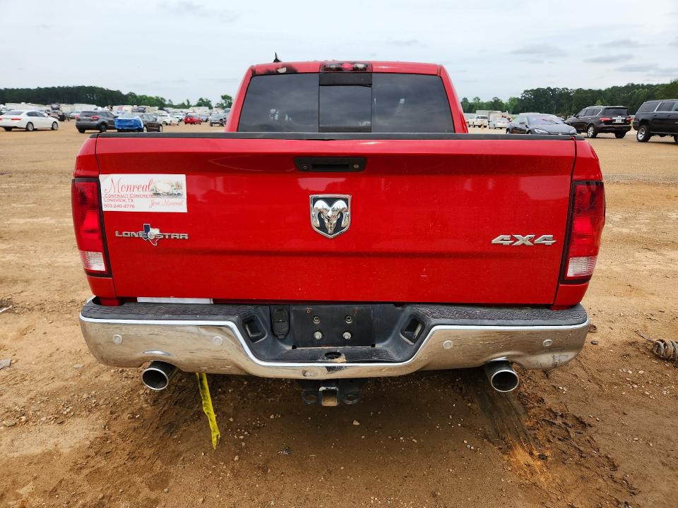 2016 Ram 1500 VIN 1C6RR7LM9GS175681 COPART salvage auction — ENGINE BURN, TX - NONREPAIRABLE TITLE, sold $30 on 2026-07-27 (photo 6)