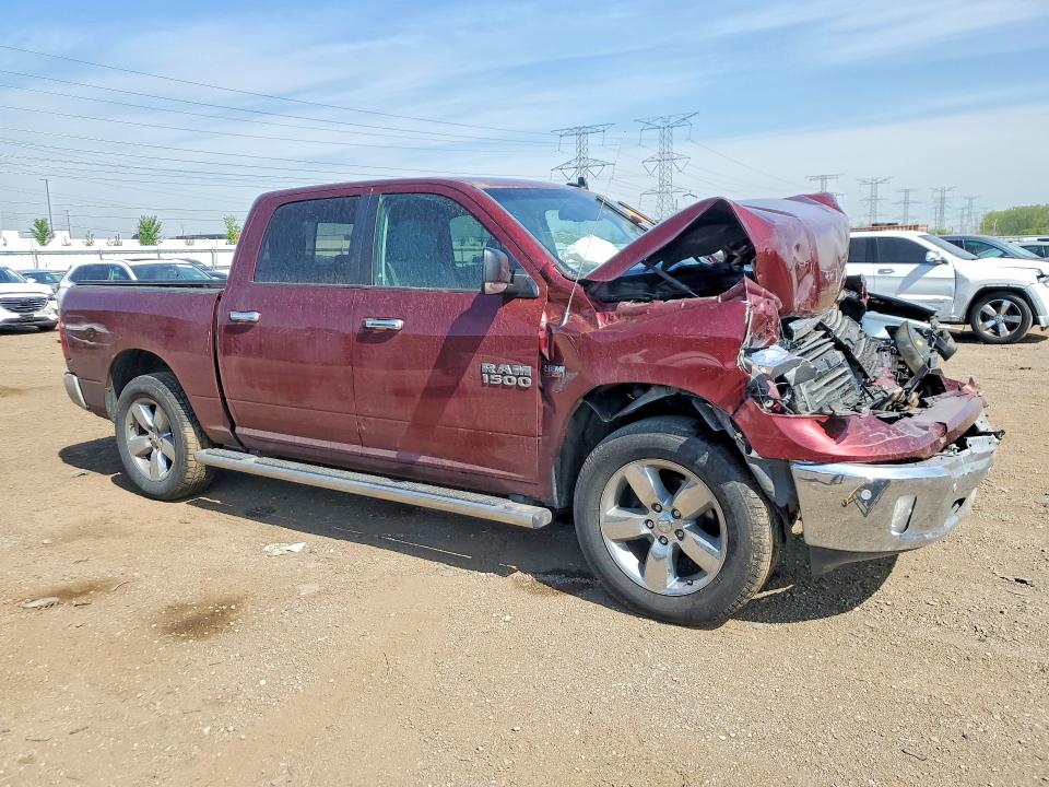 2017 Ram VIN 3C6RR7LT5HG530202 COPART salvage auction — FRONT END, Il - Salvage Certificate, sold $1,950 on 2026-07-09 (photo 4)