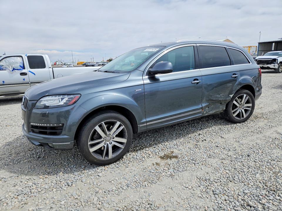 2015 Audi Q7 VIN WA1LGAFE5FD028048 COPART salvage auction — SIDE, Co - Public - Salvage Title, sold $3,450 on 2026-07-07 (photo 1)