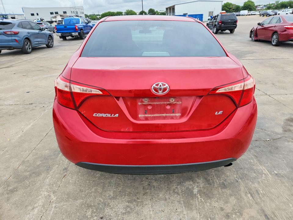 2017 Toyota Corolla VIN 5YFBURHE5HP663728 COPART salvage auction — FRONT END, Tx - Salvage Vehicle Title, sold $3,200 on 2026-07-23 (photo 6)