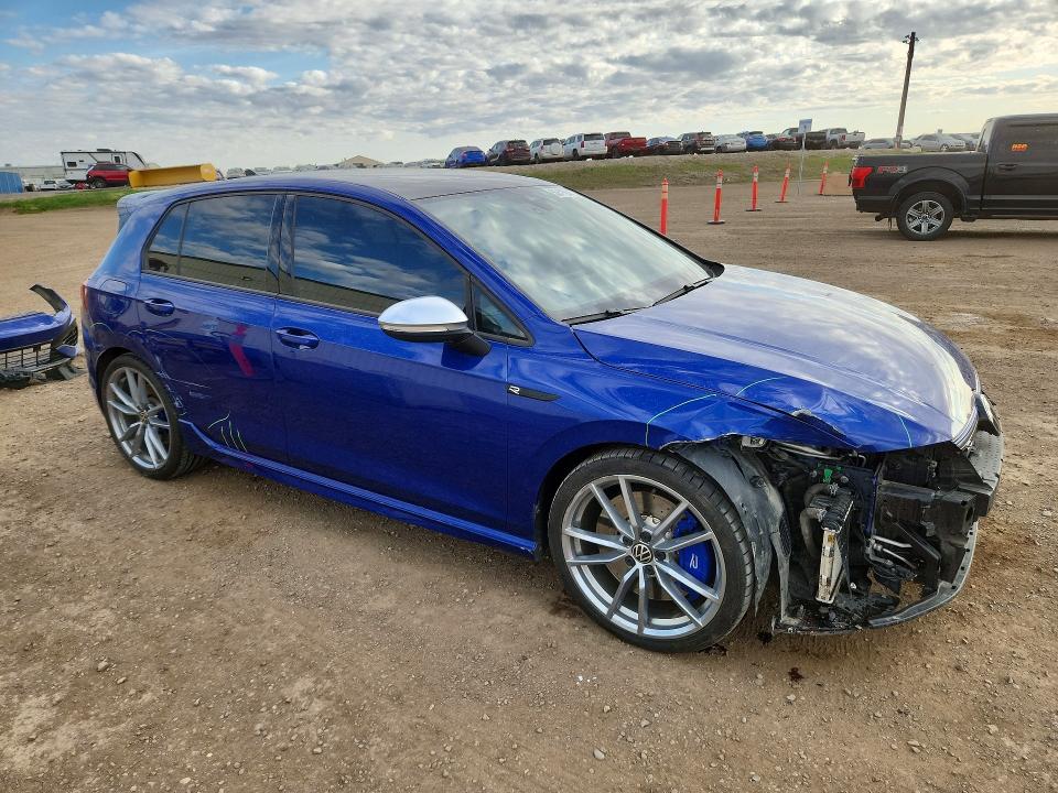 2024 Volkswagen Golf r VIN WVWFB7CD3RW210033 COPART salvage auction — FRONT END, Ab - Bos - Active, sold $20,400 on 2026-07-07 (photo 4)